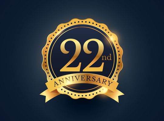 22周年