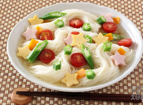 七夕そうめん。