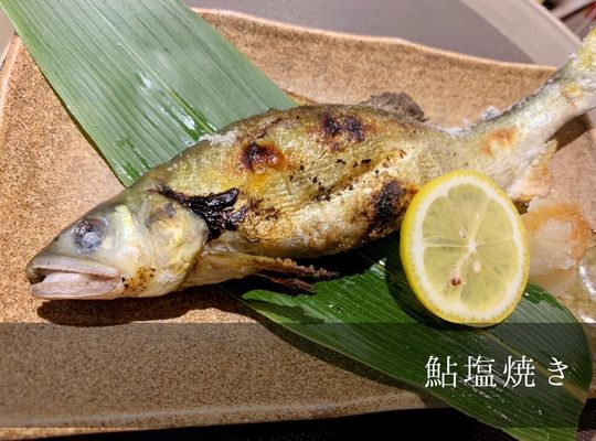 あゆの塩焼き