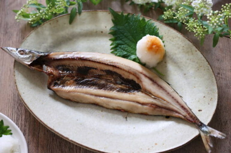 さんまの開き焼き
