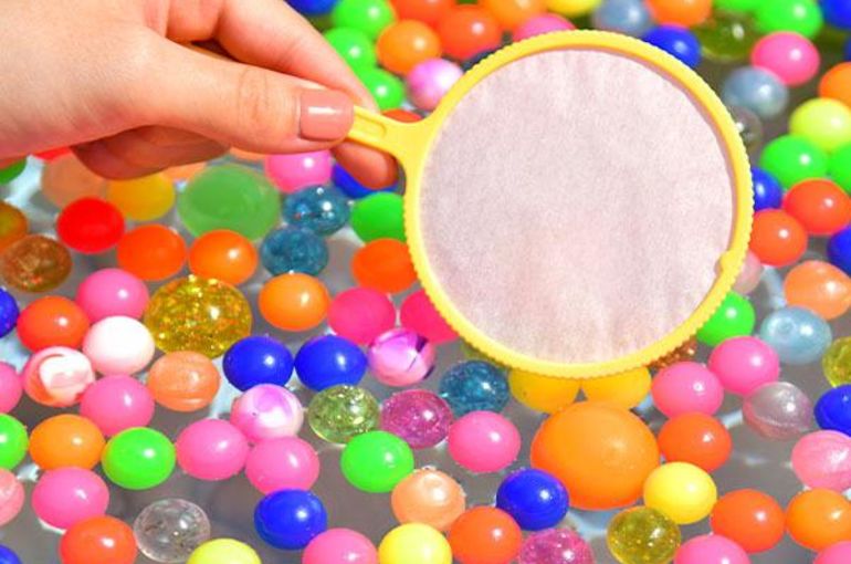 スーパーボールすくい