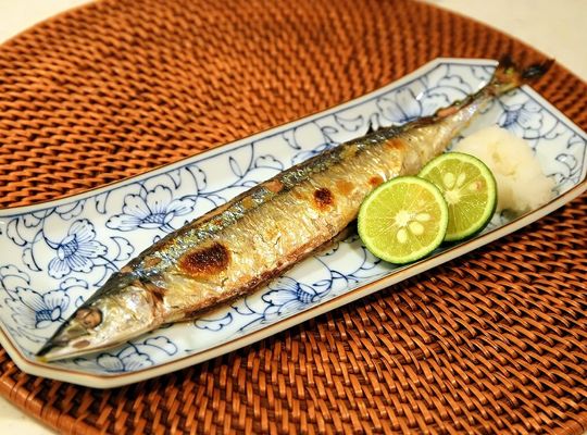 さんま塩焼き