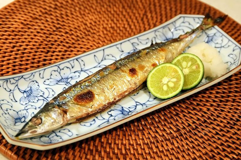 さんま塩焼き