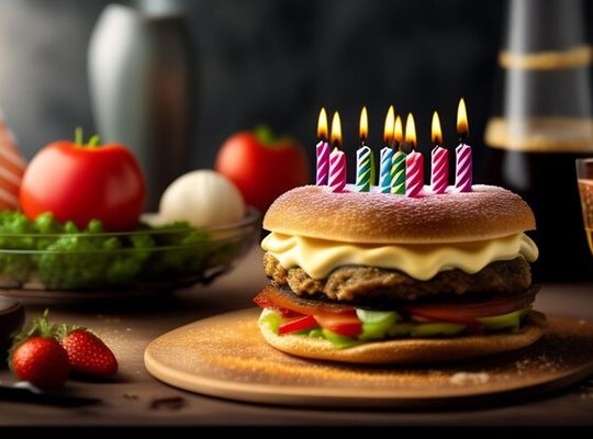 ハンバーグケーキ