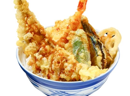 海老穴子天丼