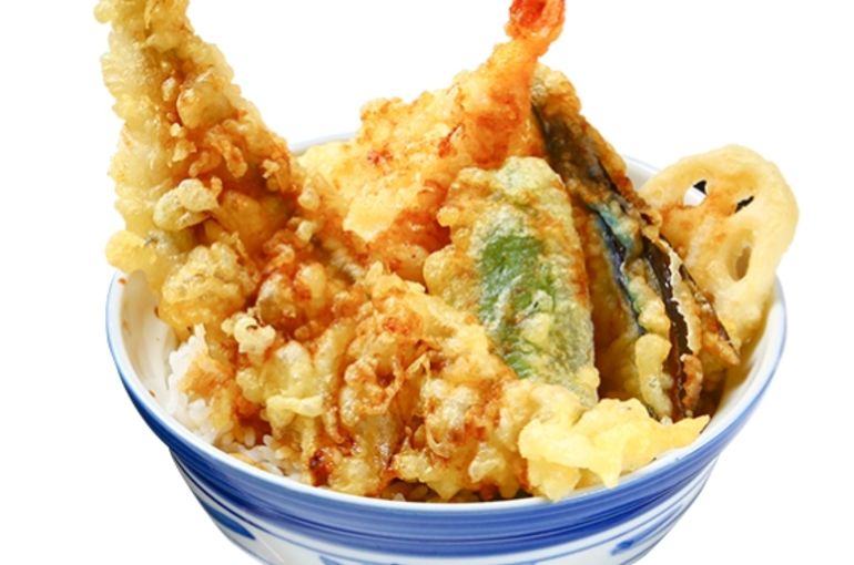 海老穴子天丼