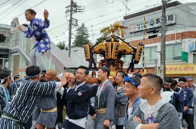 お神輿わっしょい